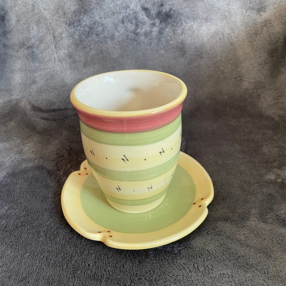 Pfaltzgraff The Secrets of Pistoulet Mug and Saucer - Picture 4 of 9